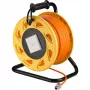 Tinklo laidas Goobay Portable RJ45 50m Cat7a Oranžinis