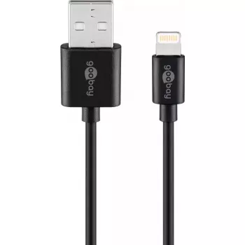 Goobay Lightning USB įkrovimo ir sinchronizavimo kabelis 0,5 m
