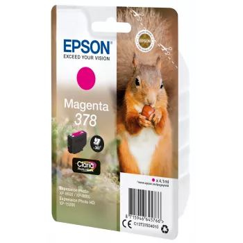 Kasetė Epson 378 rausvai raudona 360 puslapių rašalas C13T37834010