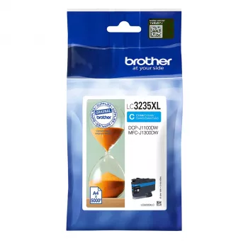 Originali Brother LC3235XLC rašalo kasetė (1 vnt.) – didelės talpos (XL) cianinė