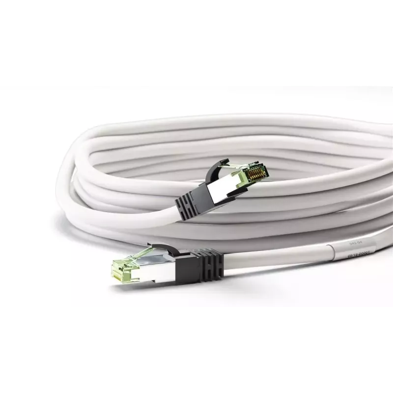 Goobay CAT 8.1 Patch Cord RJ-45 Cat8.1 1 m baltas