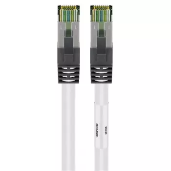 Goobay CAT 8.1 Patch Cord RJ-45 Cat8.1 1 m baltas