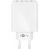 Kroviklis vidaus naudojimui Wentronic 44962 universalus baltas 4 USB prievadai 5V