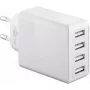 Kroviklis vidaus naudojimui Wentronic 44962 universalus baltas 4 USB prievadai 5V