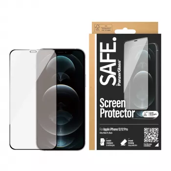 PanzerGlass SAFE. by ® Ekrano apsauga iPhone 12 | 12 Pro | Nuo krašto iki krašto