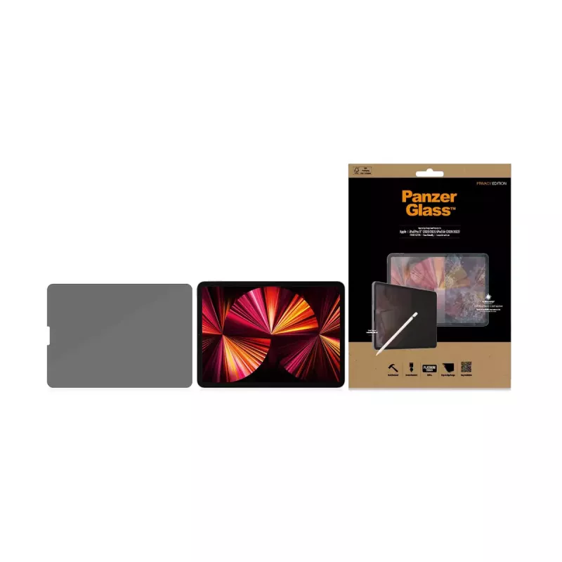 PanzerGlass ® Privatumo apsauginis stiklas iPad Pro 11 inch (2018, 2020-2022, 2024) | Air 10.9 inch (2020, 2022)
