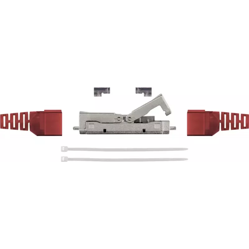 IDC jungtis Goobay 79577 pilka raudona