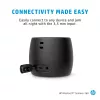 HP 360 juodas belaidis garsiakalbis, Bluetooth 5, nešiojamas, monofoninis, cilindro formos, su mygtukais