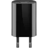 Įkroviklio rinkinys Goobay USB-C 5W su 1 m kabeliu, juodas
