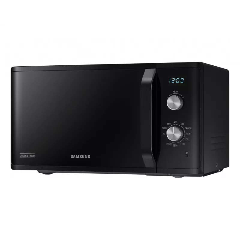 Samsung MG23K3614AK/BA mikrobangų krosnelė Solo juoda 23 L 1250 W