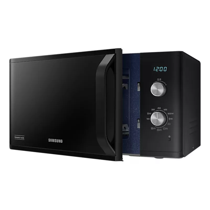 Samsung MG23K3614AK/BA mikrobangų krosnelė Solo juoda 23 L 1250 W