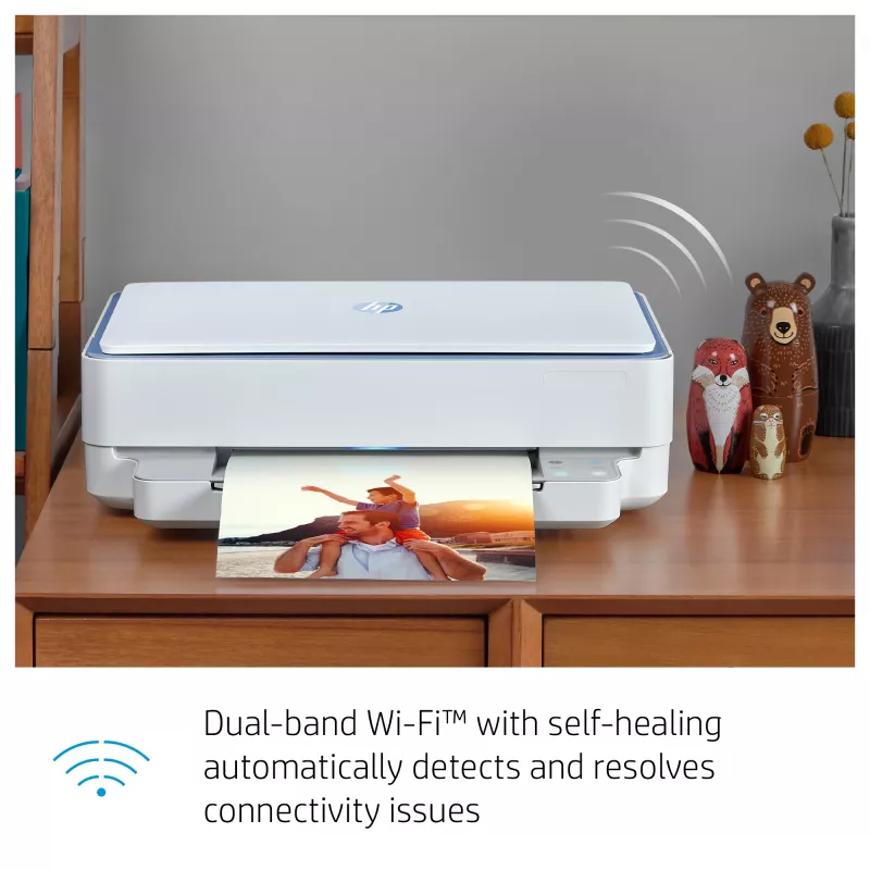 HP ENVY 6010e belaidis daugiafunkcis spausdintuvas, kopijuoklis, skaitytuvas, spalvotas, su Instant Ink