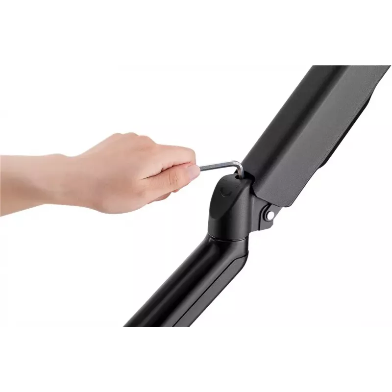 Goobay Monitor Laikiklis 81.3 cm Juodas Reguliuojamo Aukščio