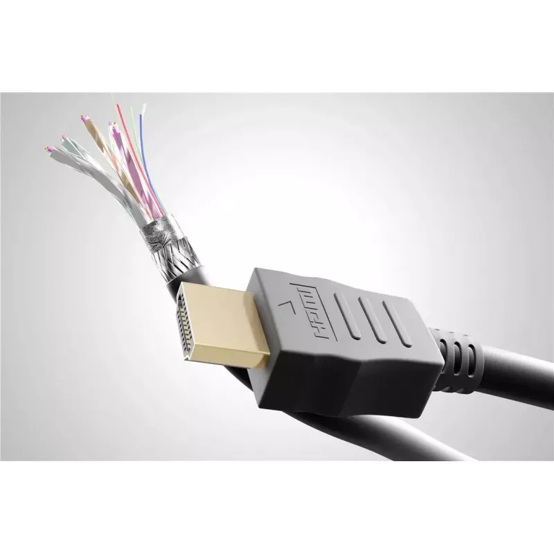 HDMI kabelis Wentronic 61158 1,5 m, A tipo kištukas, 2.0, 10,2 Gbit/s, juodas