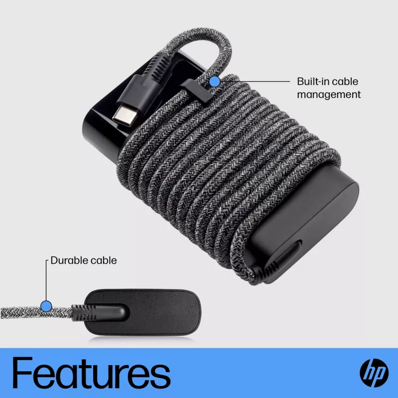 HP USB-C 65W nešiojamojo kompiuterio įkroviklis