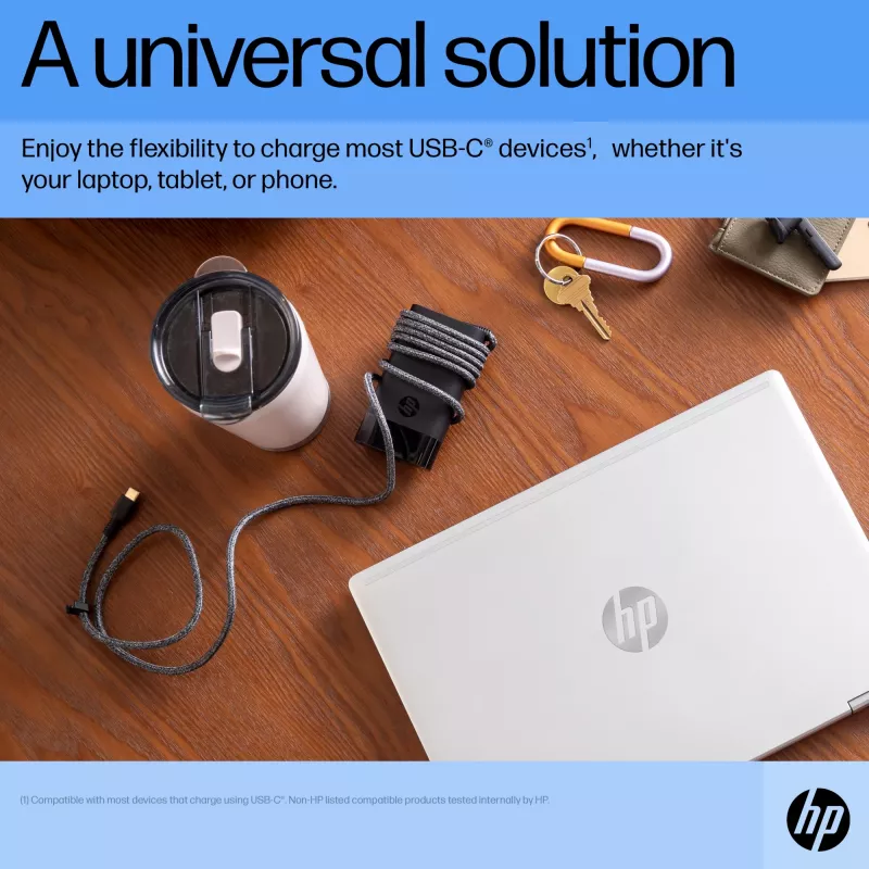 HP USB-C 65W nešiojamojo kompiuterio įkroviklis