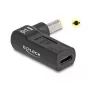 Nešiojamojo kompiuterio maitinimo antgalis DeLOCK 60011 USB-C į 5,5 x 2,5 adapteris 19V 3A