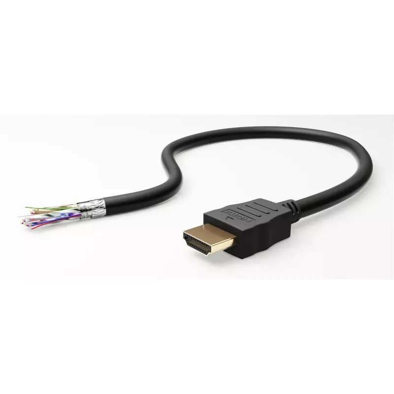 Goobay HDMI kabelis 2 m Type A kištukas-kištukas 48 Gbit/s juodas