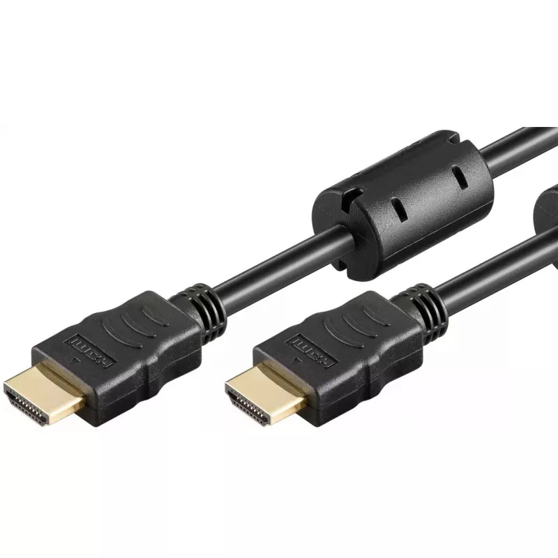 Goobay HDMI laidas 15 m, A tipo kištukas – A tipo kištukas, 2.0, 10,2 Gbit/s, juodas