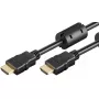 Goobay HDMI laidas 15 m, A tipo kištukas – A tipo kištukas, 2.0, 10,2 Gbit/s, juodas