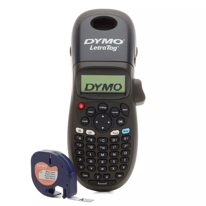 DYMO LetraTag LT-100H etikečių spausdintuvas, juodas