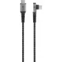 Goobay USB-C laidas USB 2.0 2m juodai pilkas