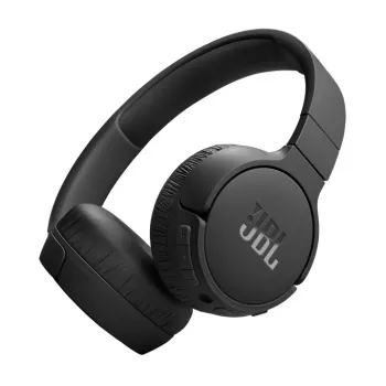 JBL Tune 670 NC ausinės su laidu ir belaidžiu ryšiu, antgalvinės, skambučiams ir muzikai, USB Type-C, Bluetooth, juodos