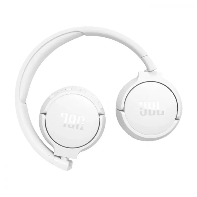 JBL Tune 670 NC ausinės – belaidės ir laidinės, ant ausų, balta