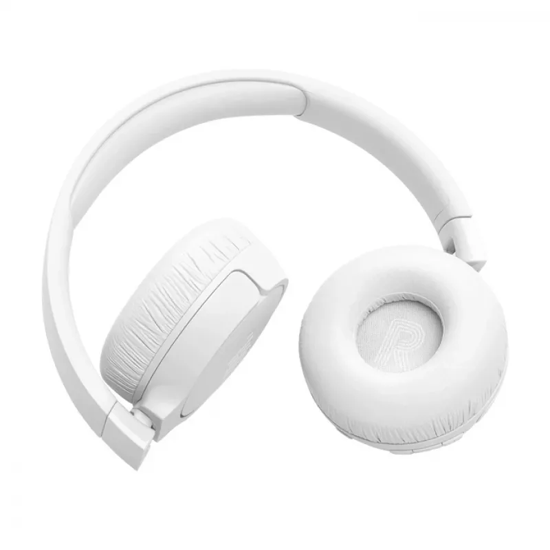 JBL Tune 670 NC ausinės – belaidės ir laidinės, ant ausų, balta
