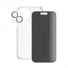 PanzerGlass® Privatumo 3 viename rinkinys iPhone 15 – Atsparus smūgiams grūdintas stiklas