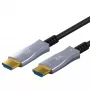 Goobay HDMI laidas 20m A tipo kištukas-kištukas 48 Gbit/s juoda pilka
