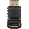 Adapteris HDMI Goobay 65749, HDMI Type A (Standartinis), Moteris, Juodas