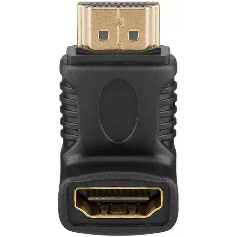Adapteris HDMI Goobay 65749, HDMI Type A (Standartinis), Moteris, Juodas