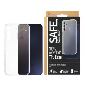 PanzerGlass SAFE. by® TPU Dėklas Samsung Galaxy A15 | A15 5G | Skaidrus