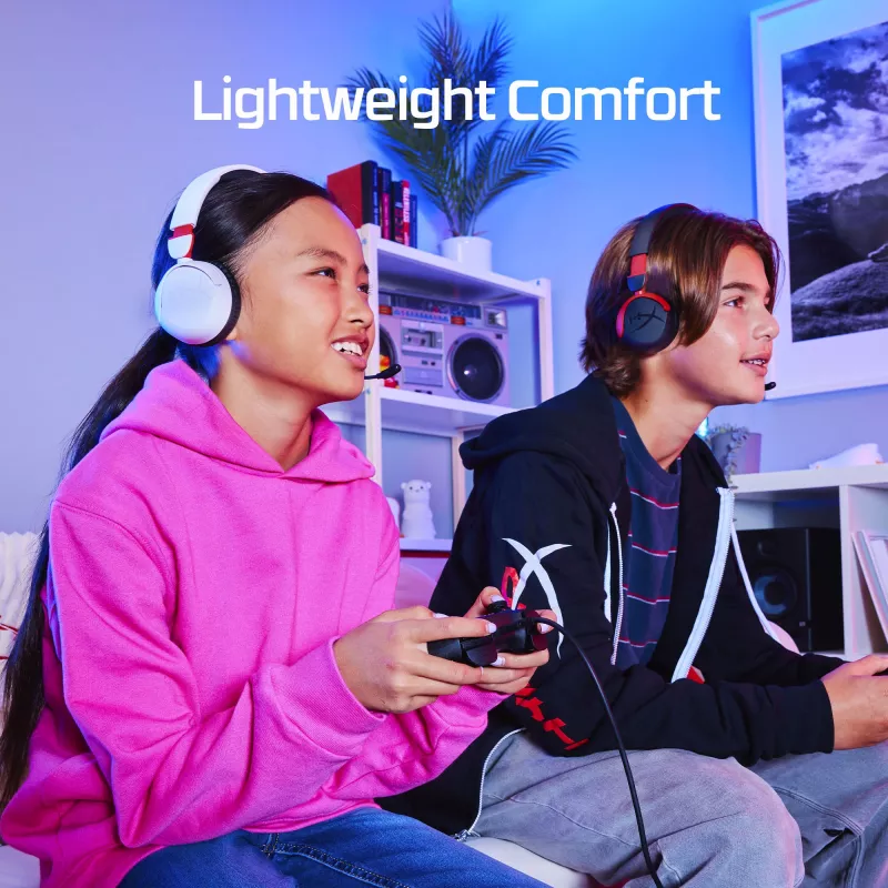 HyperX Cloud Mini – žaidimų ausinės (juodos)