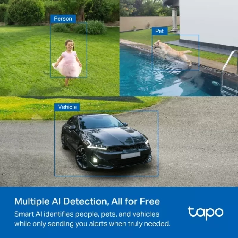 IP stebėjimo kamera TP-Link Tapo C425 KIT belaidė lauko