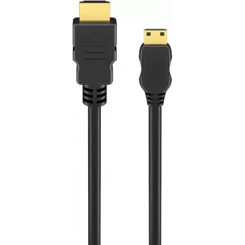 Goobay HDMI kabelis 3 m Type A Type C 48 Gbit/s juodas