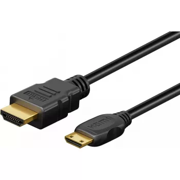 Goobay HDMI kabelis 3 m Type A Type C 48 Gbit/s juodas