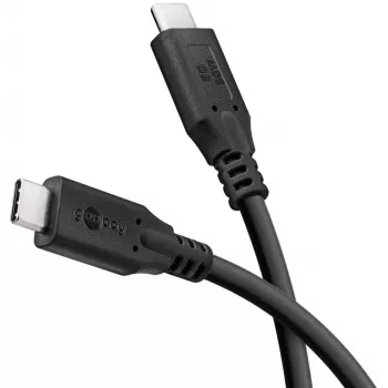 USB-C laidas Goobay 74698 USB 3.2 Gen 1 0,5 m juodas