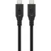 USB-C laidas Goobay 74698 USB 3.2 Gen 1 0,5 m juodas