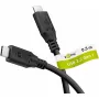USB-C laidas Goobay 74698 USB 3.2 Gen 1 0,5 m juodas