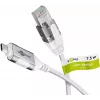 Goobay 74390 Keitiklis USB 3.1 Type A į RJ45, 7,5 m, baltas