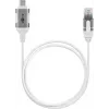 Goobay 74390 Keitiklis USB 3.1 Type A į RJ45, 7,5 m, baltas