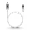 Goobay 74390 Keitiklis USB 3.1 Type A į RJ45, 7,5 m, baltas