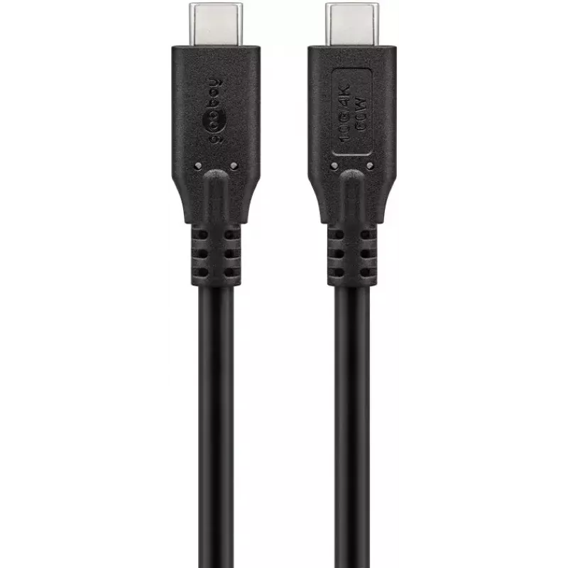 USB C laidas Goobay 74204 USB 3.2 Gen 1 0,5m juodas
