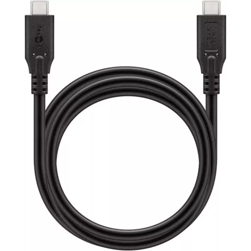 USB C laidas Goobay 74204 USB 3.2 Gen 1 0,5m juodas