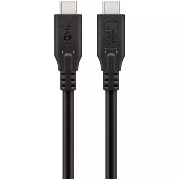 USB laidas Goobay 74196 USB4 Gen 2x2 1,5 m USB-C juodas