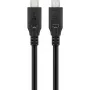 USB laidas Goobay 74196 USB4 Gen 2x2 1,5 m USB-C juodas