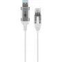 Tinklo kabelis Goobay 74380 USB 3.0 Type A RJ45 3m baltas