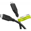 USB C laidas Goobay 74184 USB4 Gen 2x2 1.5 m juodas